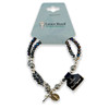 Black Crystal & Hematite Bracelet shown in packaging