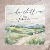 Inspirational Landscape Coaster Set "Be Still and Know"