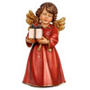 4-1/2” Wood Bell Angel with Parcel