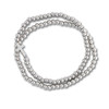 Waterproof Cross Stretch Bracelet Set in Silver