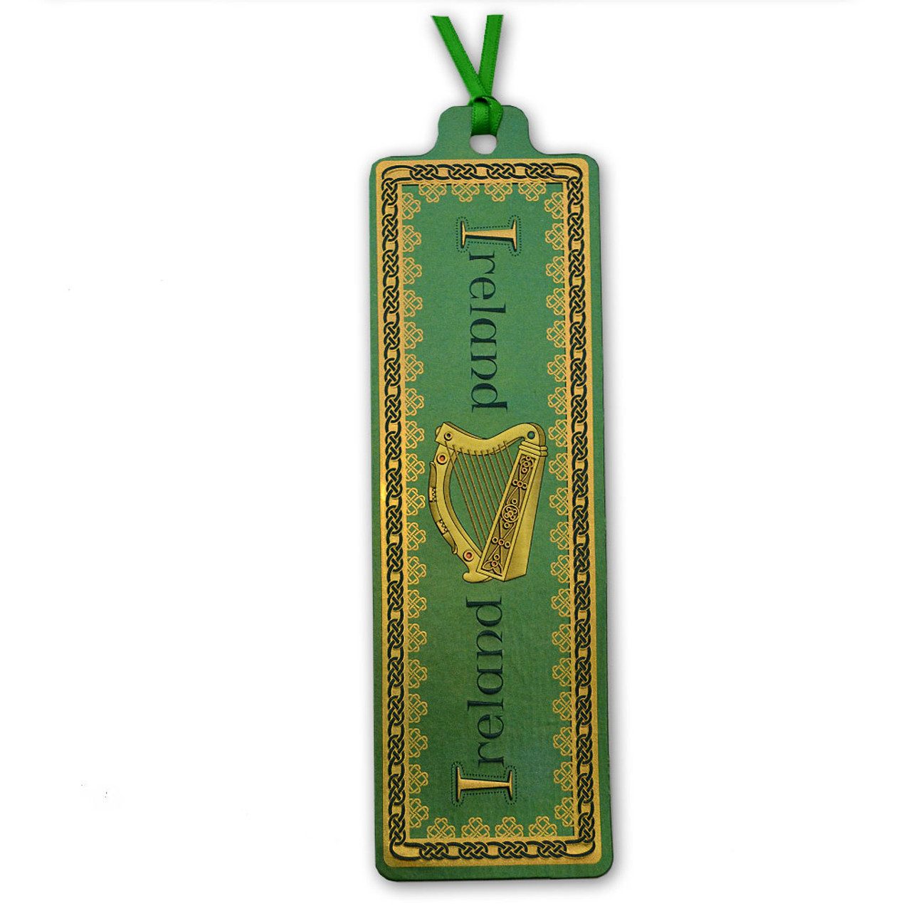 Irish Harp Bookmark