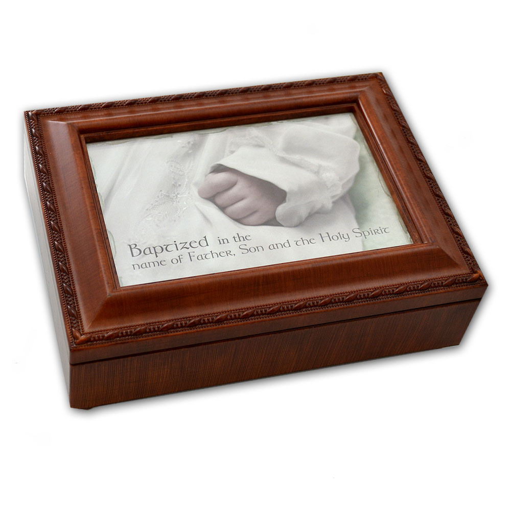 christening musical box