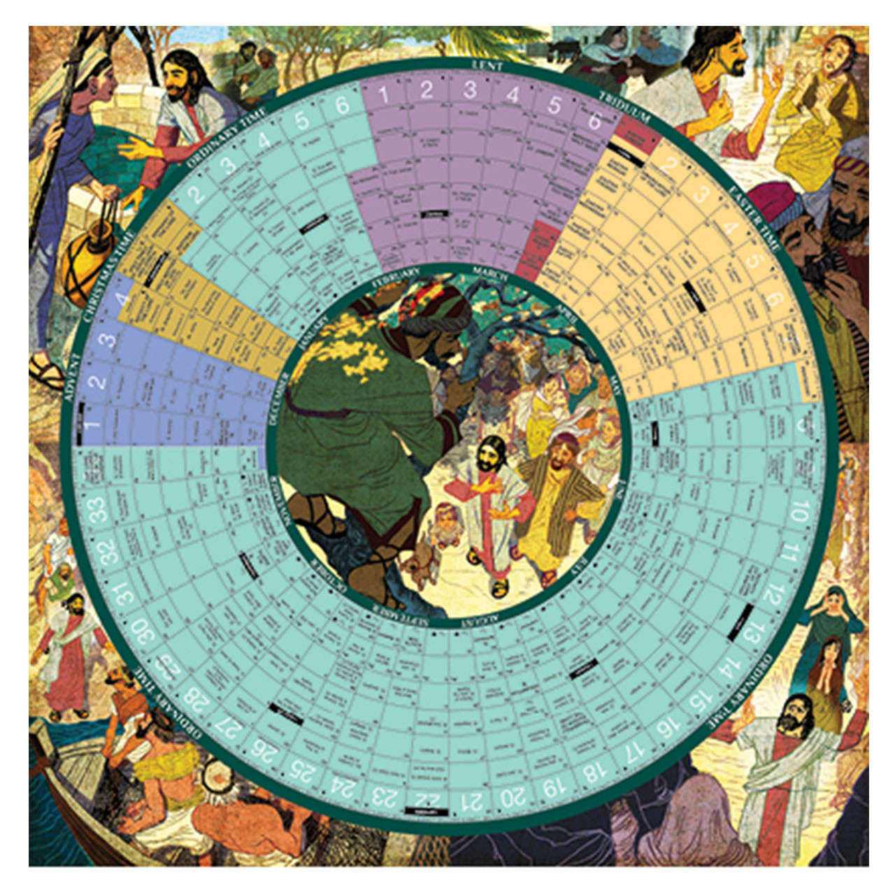 2026 Laminated Year of Grace Poster Calendar