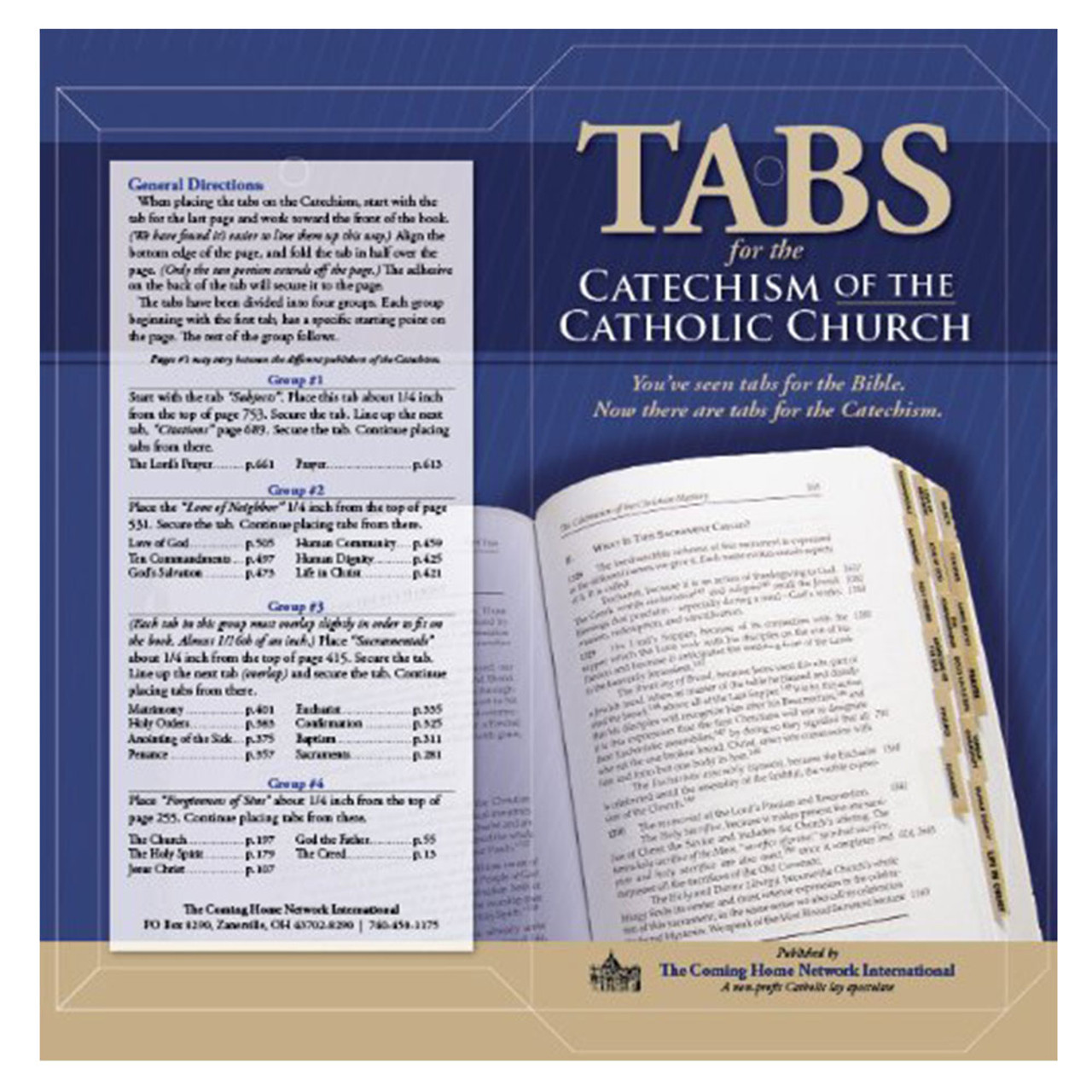 Catechism Tabs