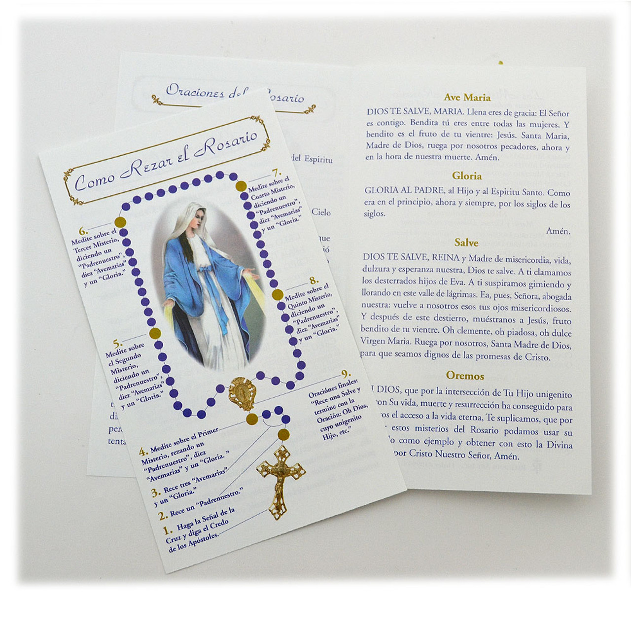 How To Pray The Rosary Pamphlet Spanish St Patricks Guild How To Pray The Rosary Pamphlet Spanish St Patricks Guild