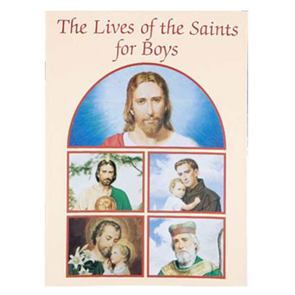 Lives of the Saints for Boys front cover