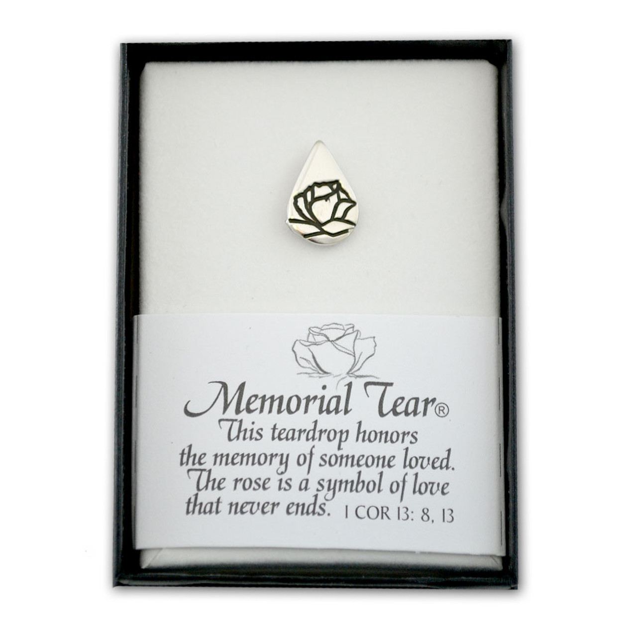 CREMATION ASH JEWELLERY - tear drop pendant