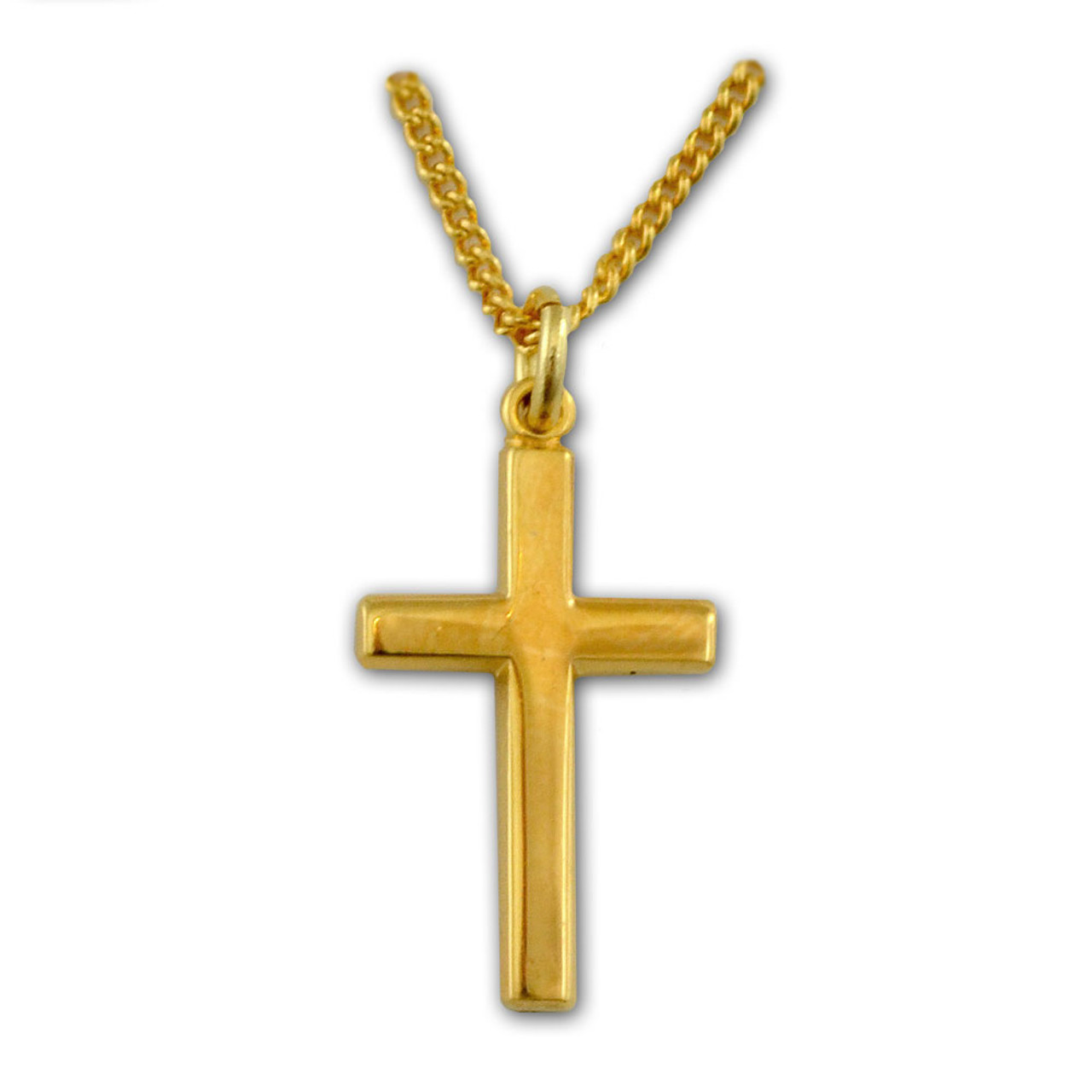 Classic Gold Cross Pendant