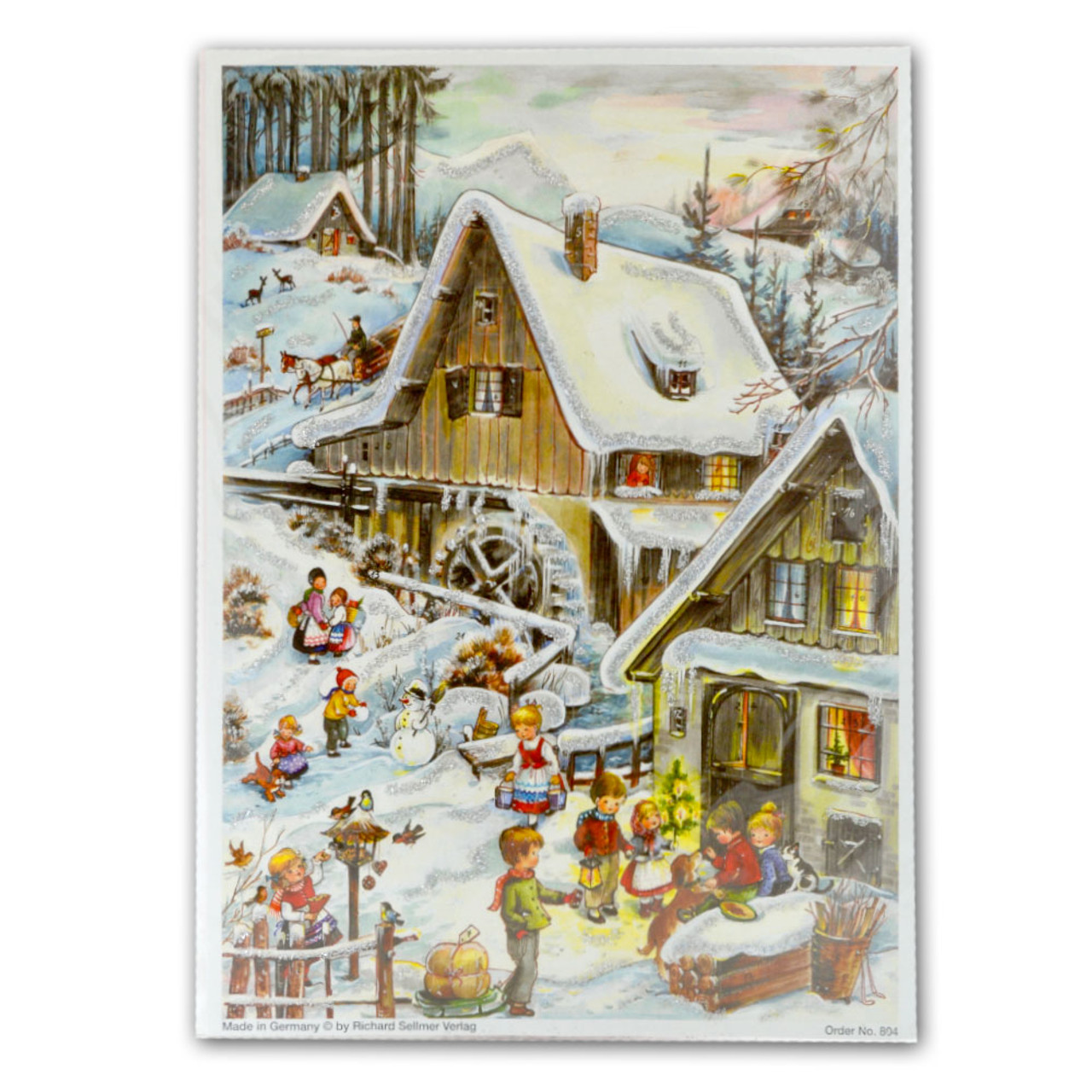 Style #804 Paper Advent Calendar