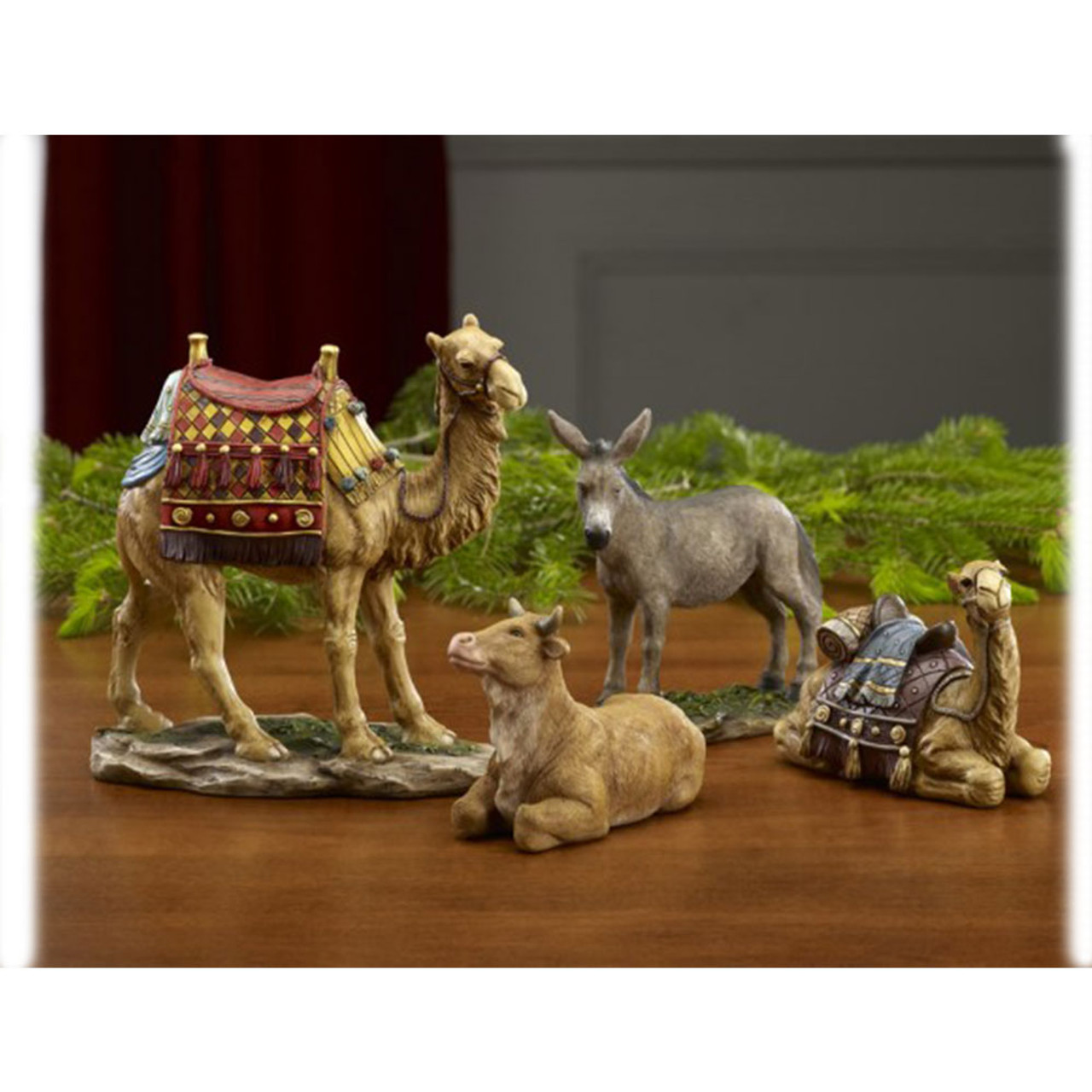 Set of 4 Nativity Animals