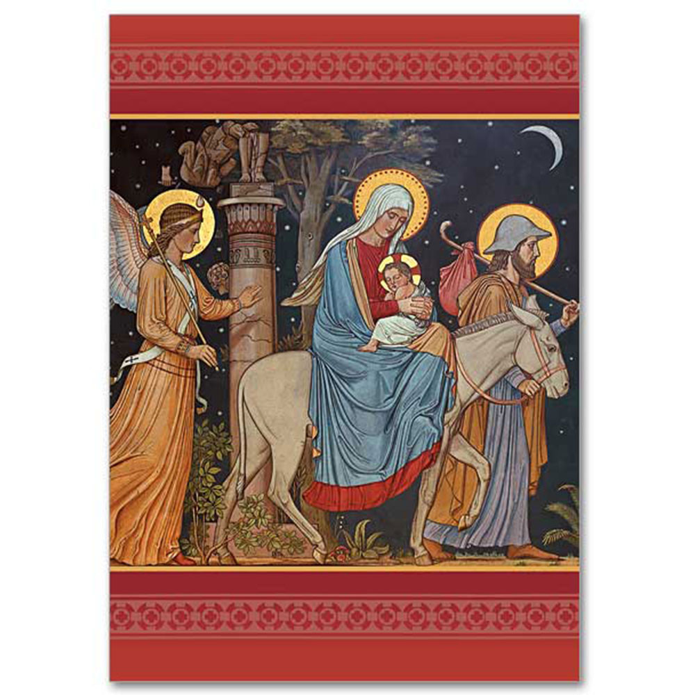 Flight Into Egypt Christmas Card | St. Patrick's Guild