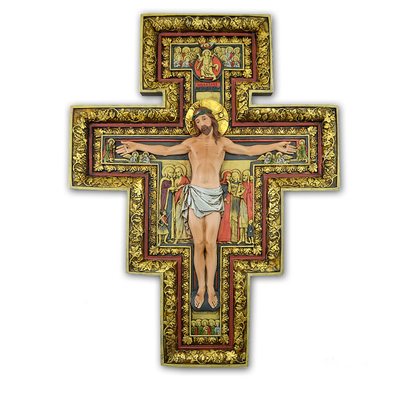 NECKLACE CRUCIFIX ST DAMIANO-MIN 12 - San Francis