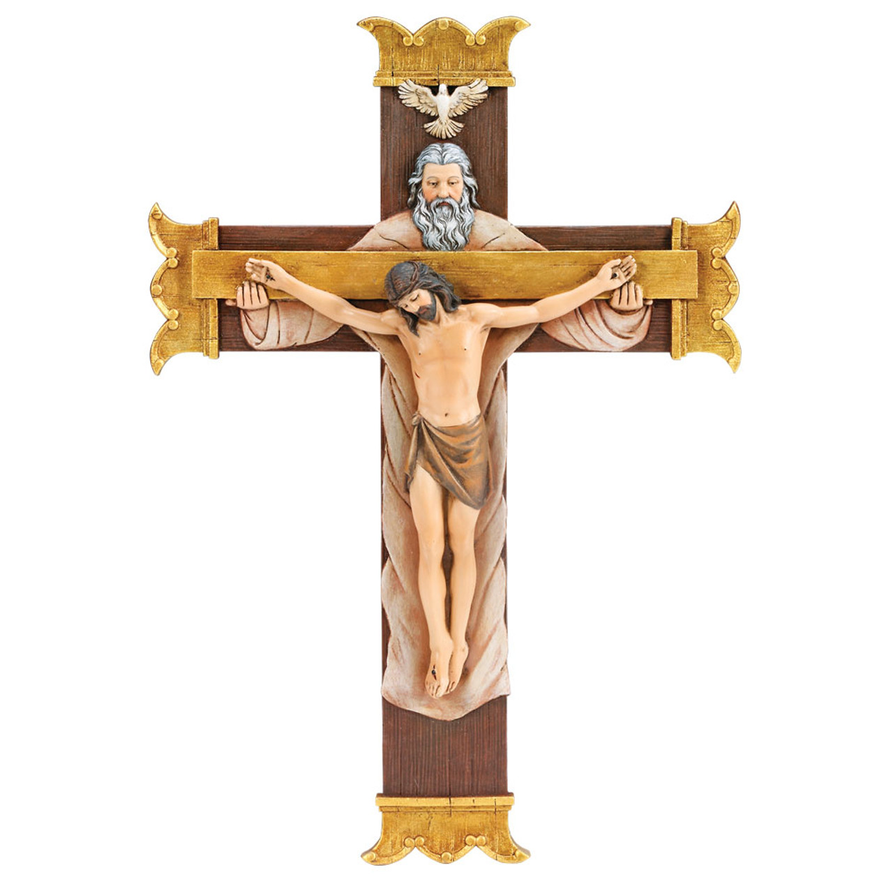 Holy Trinity Crucifix 10.25IN