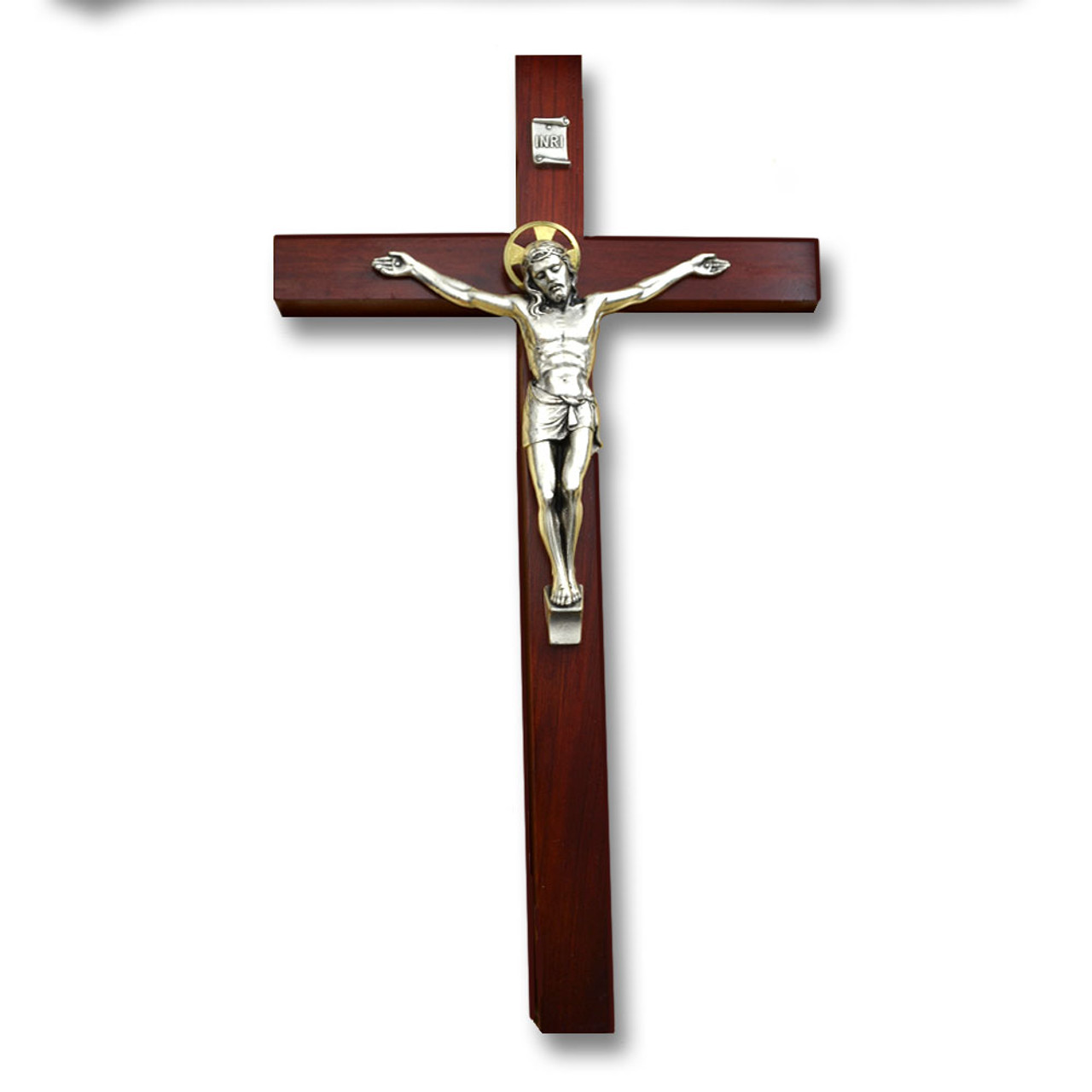 Salerni Rosewood Crucifix 12IN