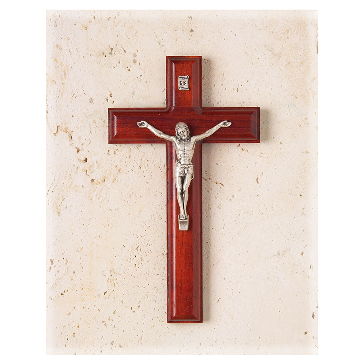 7-1/2" Salerni Rosewood Crucifix