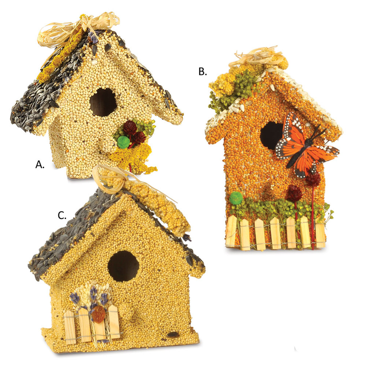 All Season Bird Food Cottages - Sold Separately