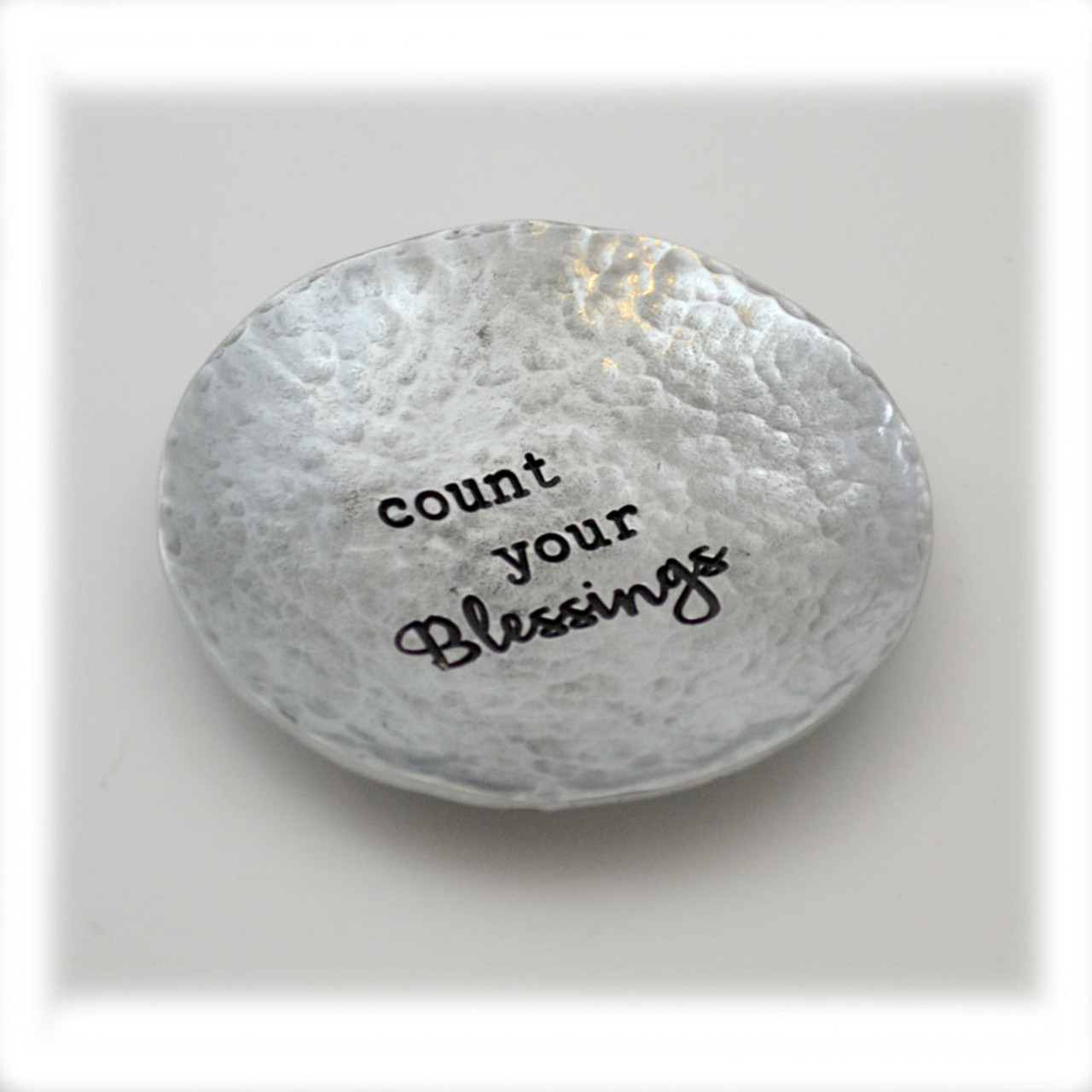 "Count Your Blessings" Trinket Dish