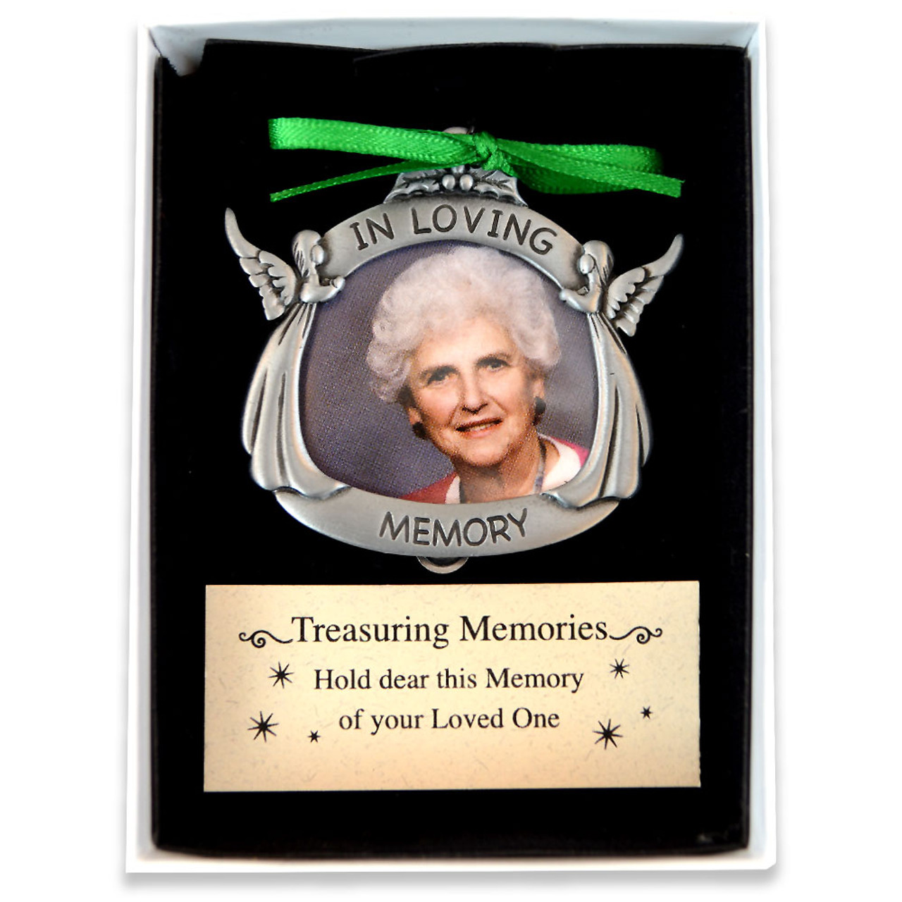 In Loving Memory Pewter Ornament Photo Frame