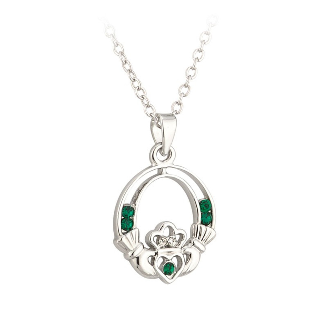 Irish Claddagh Necklace | Celtic Clothing Company