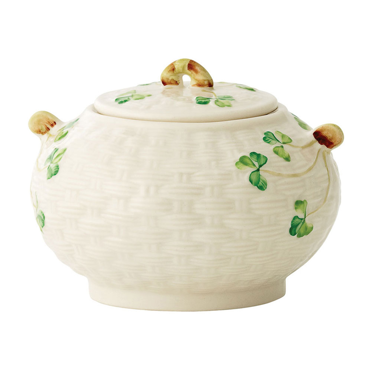 Shamrock Sugar Bowl by Belleek