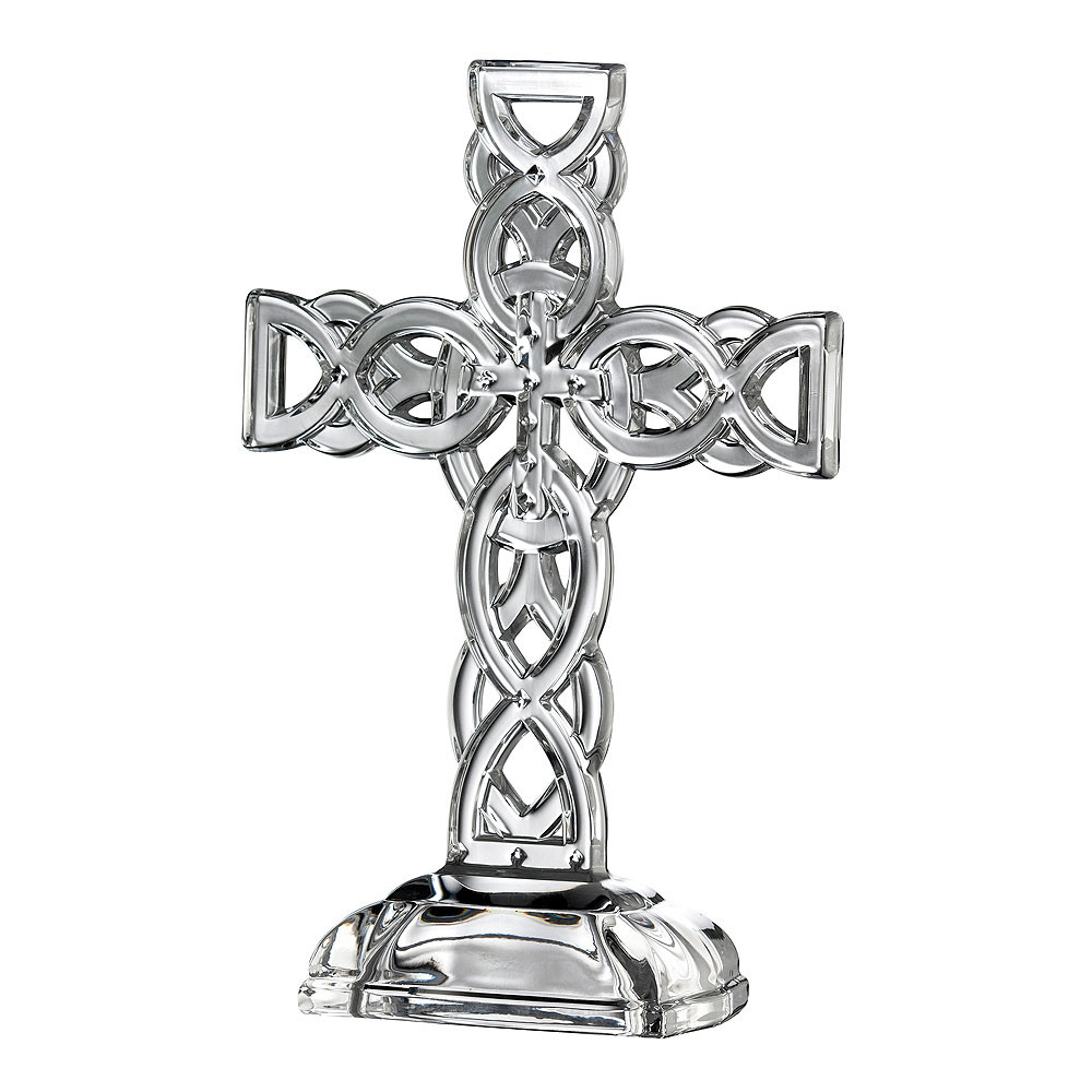 Irish Celtic Cross Galway Crystal | St. Patrick's Guild
