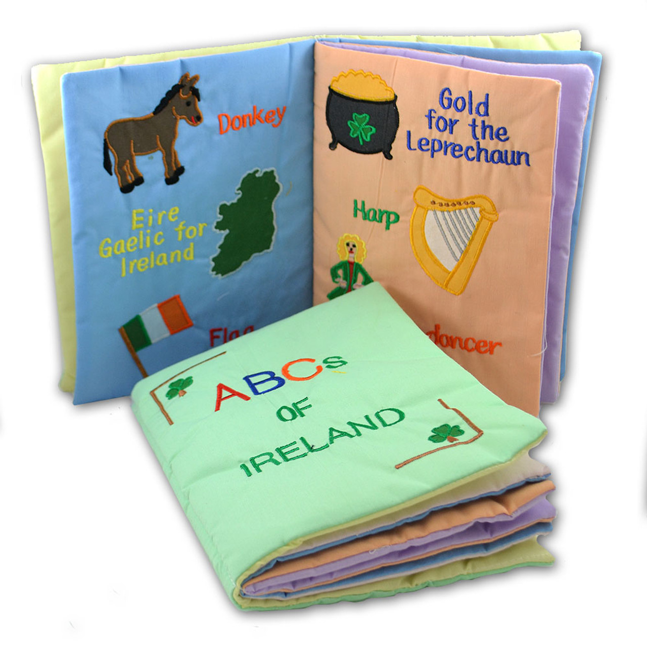 "ABC's of Ireland" Cloth Children's Book