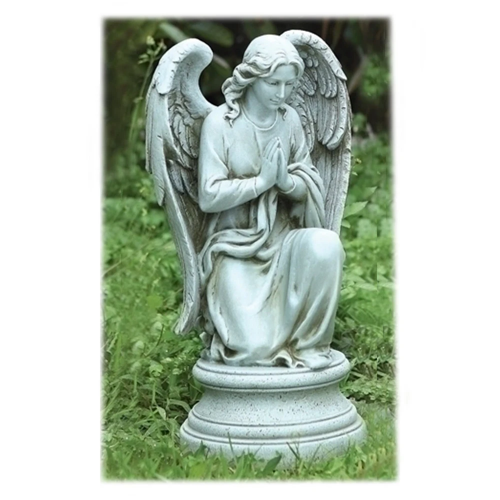 Praying Angel Garden Statue 18in St Patricks Guild