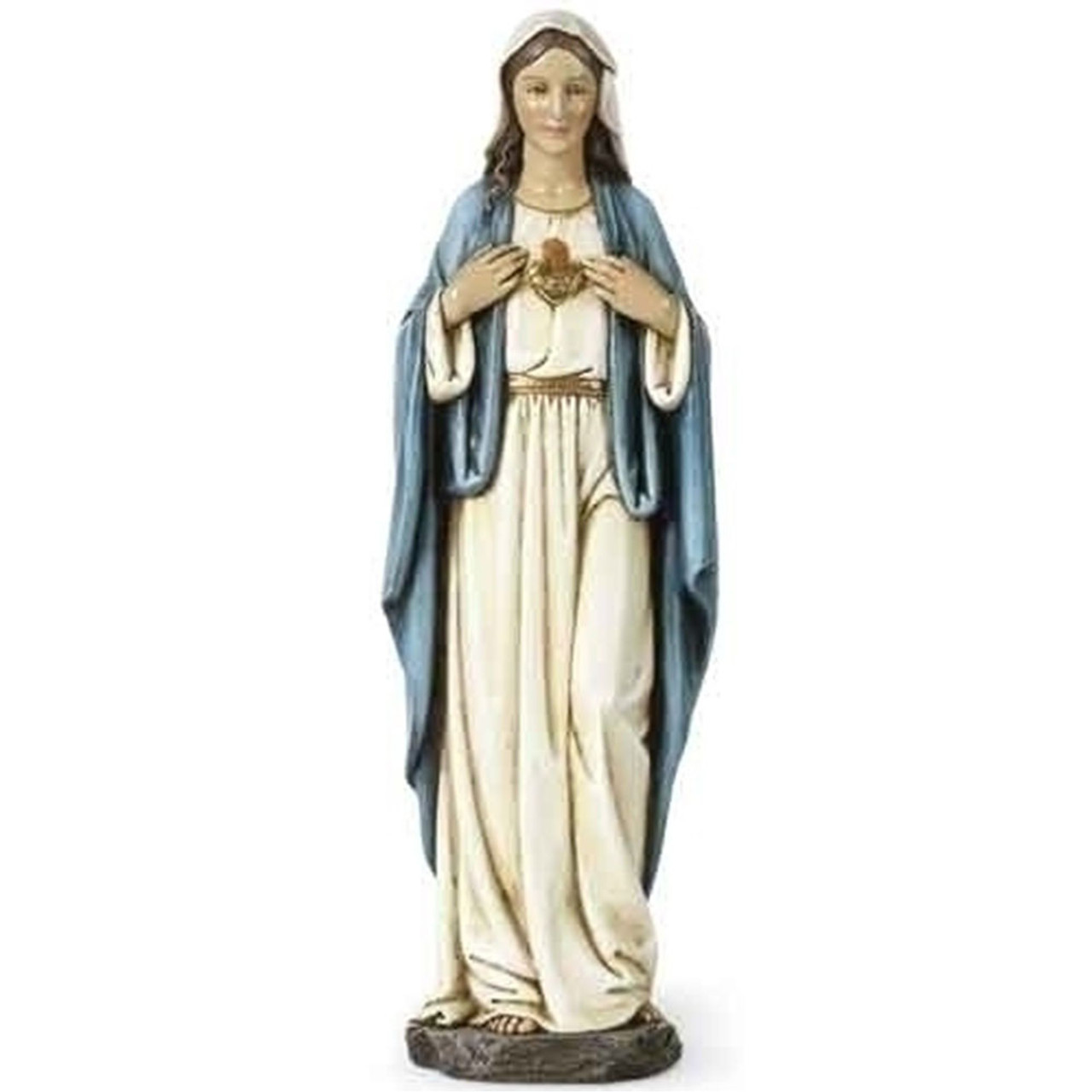 10" Immaculate Heart of Mary Statue