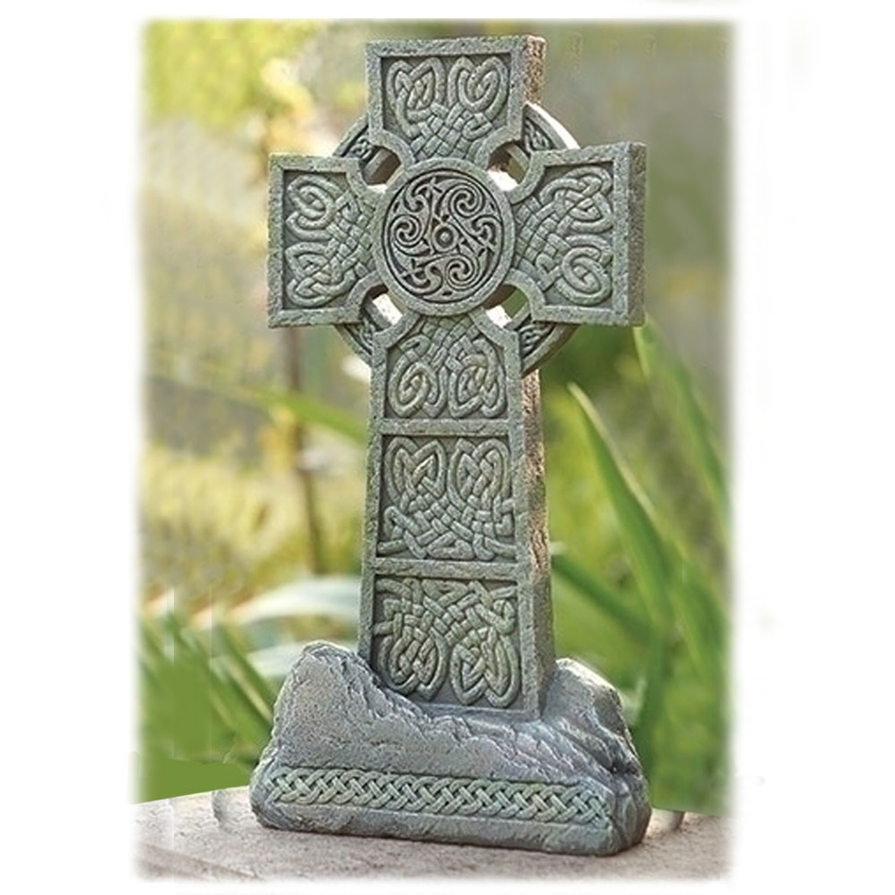 Celtic Cross for Irish Garden 16.25" | St. Patrick's Guild
