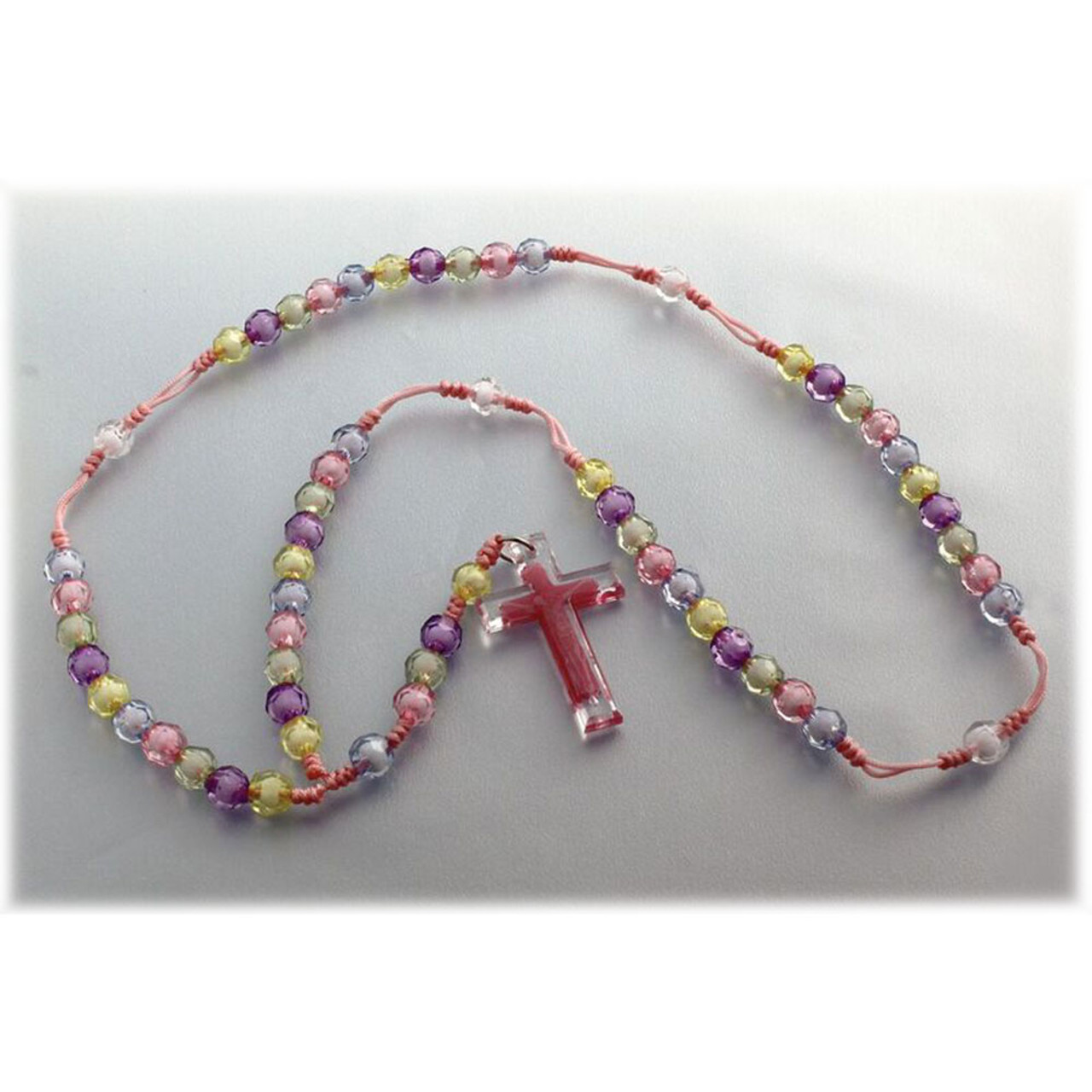 Multi-color Inexpensive Rosary