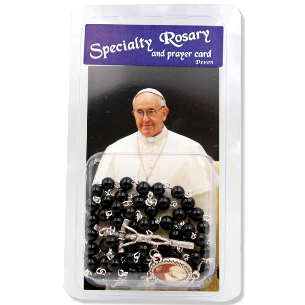 ☆教皇フランシスコのロザリオ☆ Pope Francis' Rosary Pope Francis Rosary and Holy Card | St. Patrick's Guild