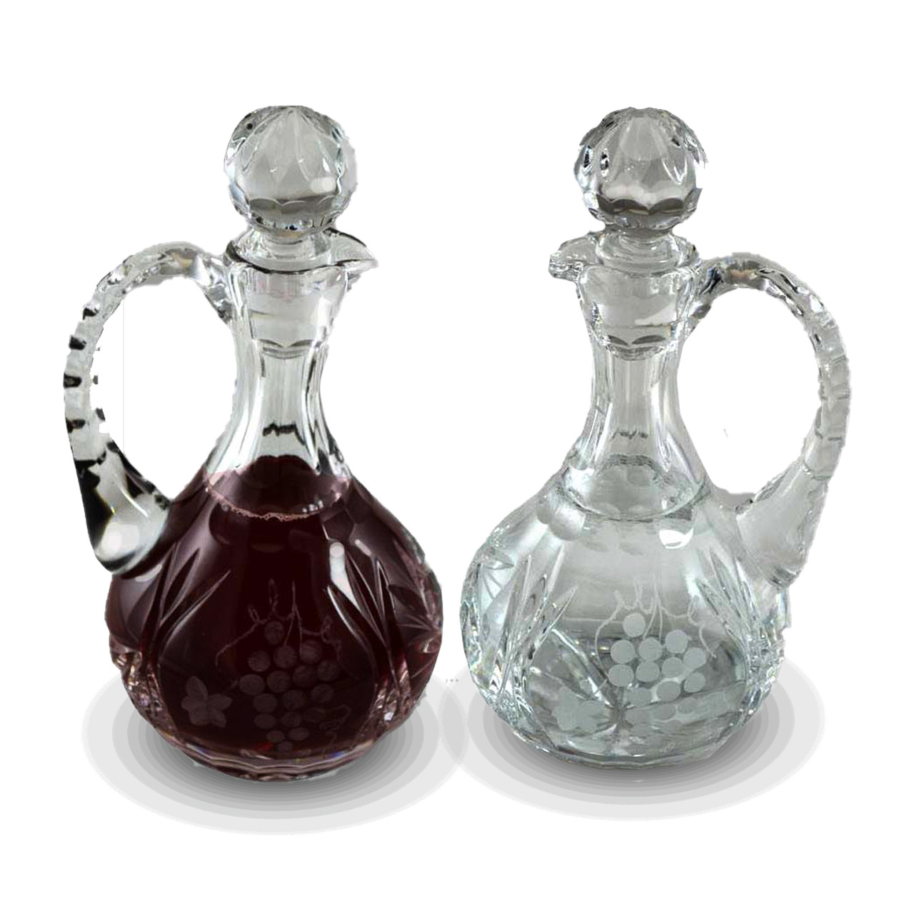 8oz Lead Crystal Cruet Set | St. Patrick's Guild