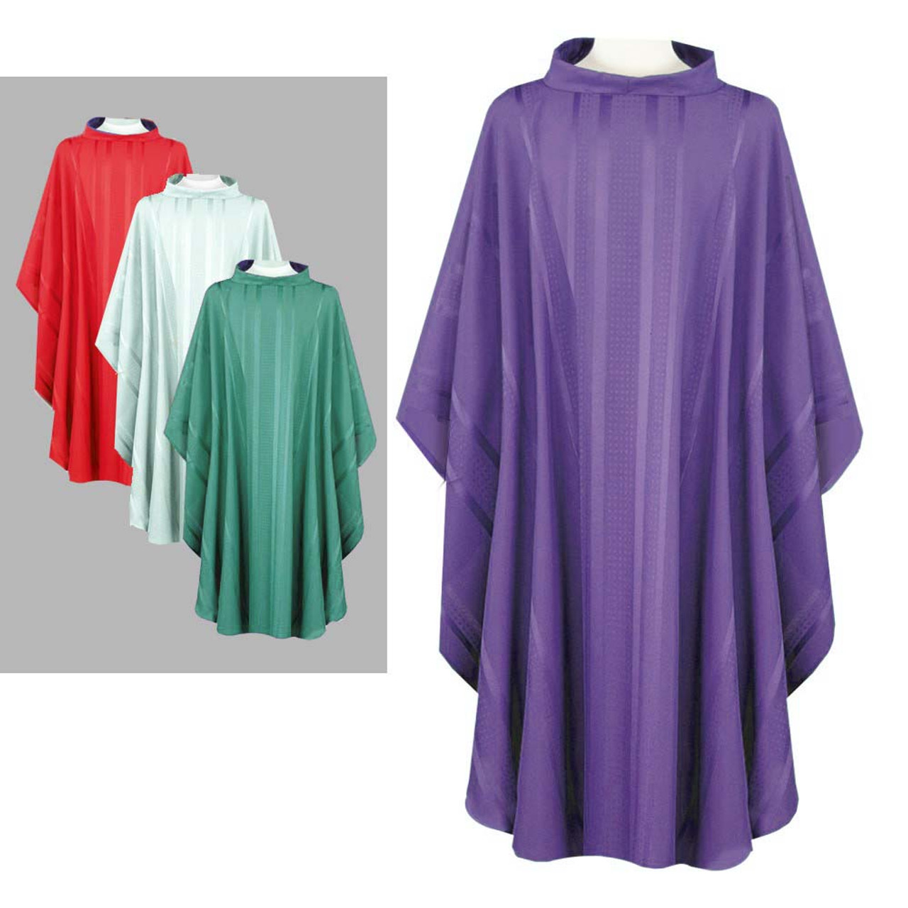 Inexpensive Purple Chasuble