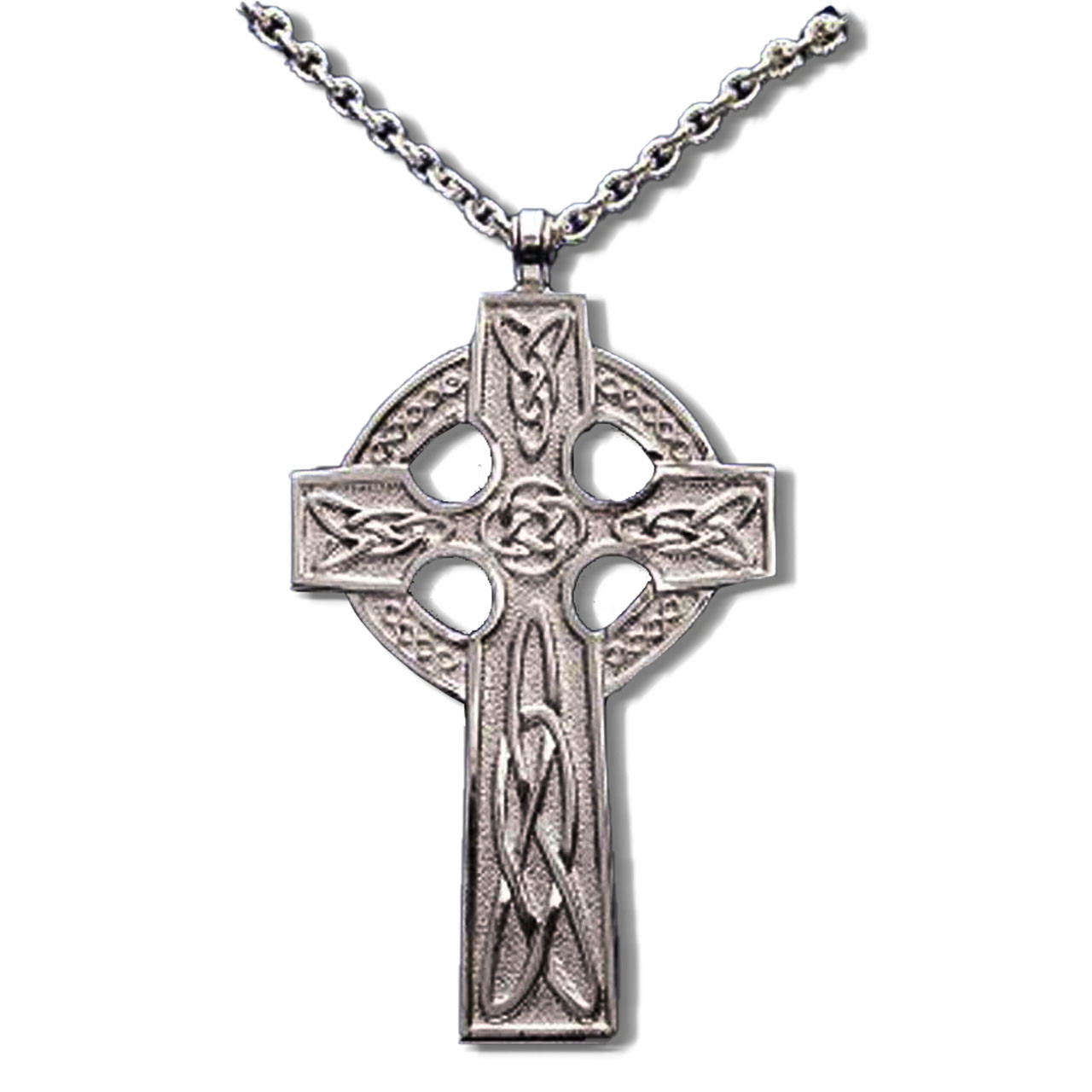 Silver Celtic Pectoral Cross | St. Patrick's Guild