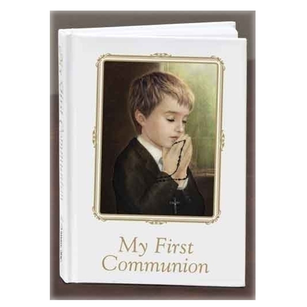 First Communion Prayer Book Boy