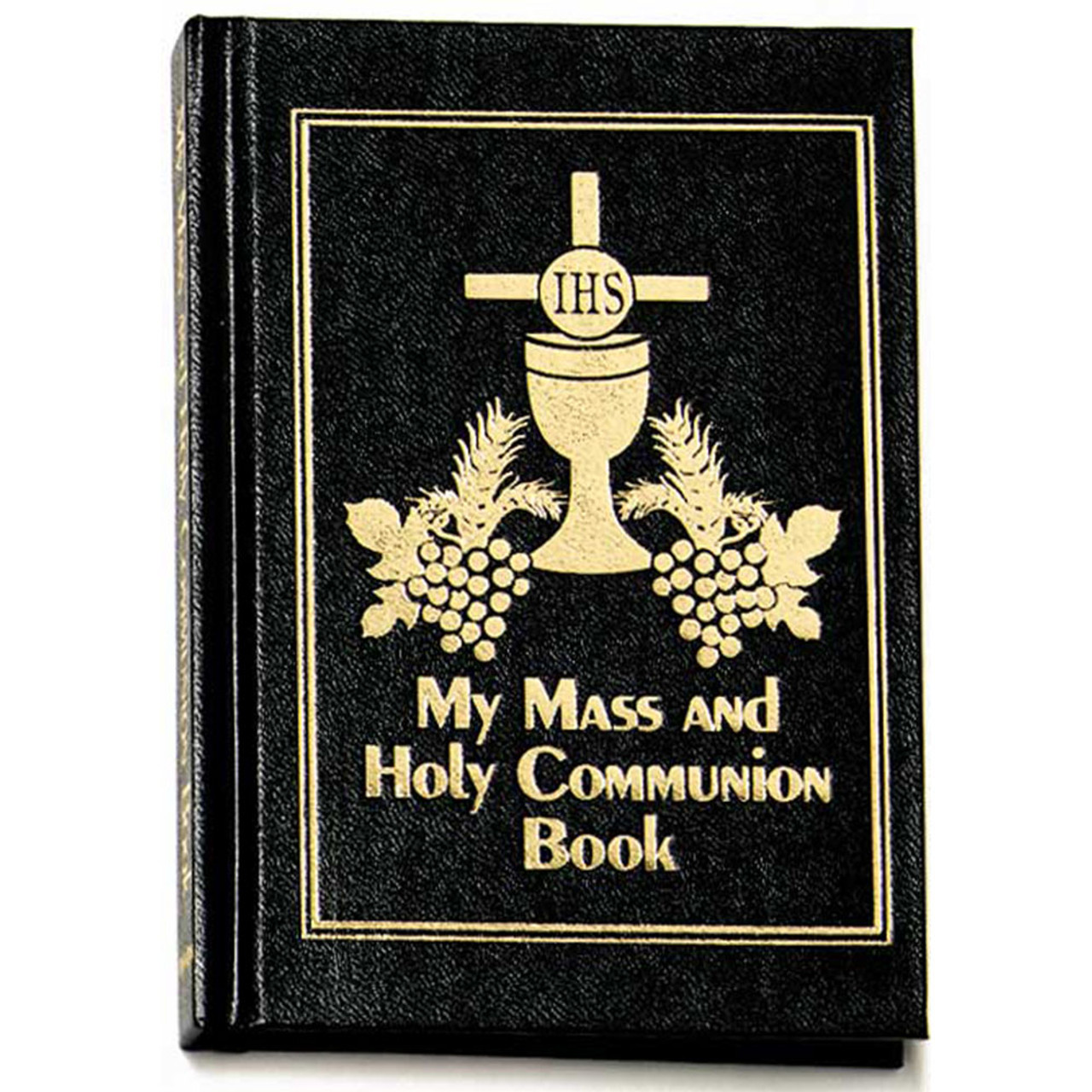 Mass and Holy Communion Missal Black