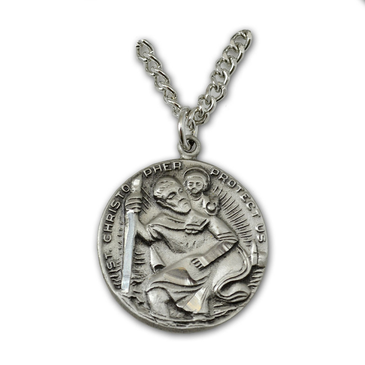 Pewter COACH Necklace - Pewter Pendants on Stainless Steel C