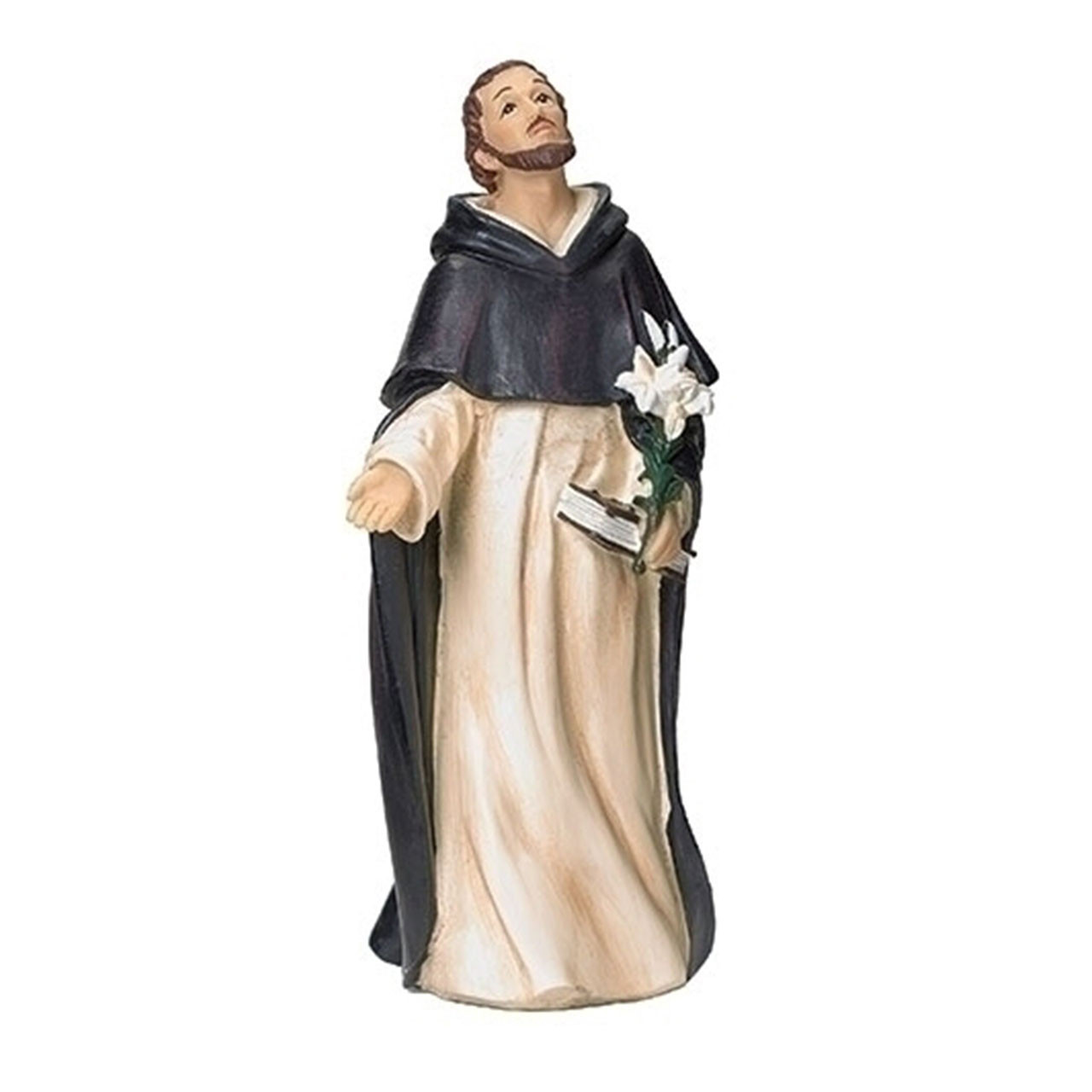 4" St. Dominic statue