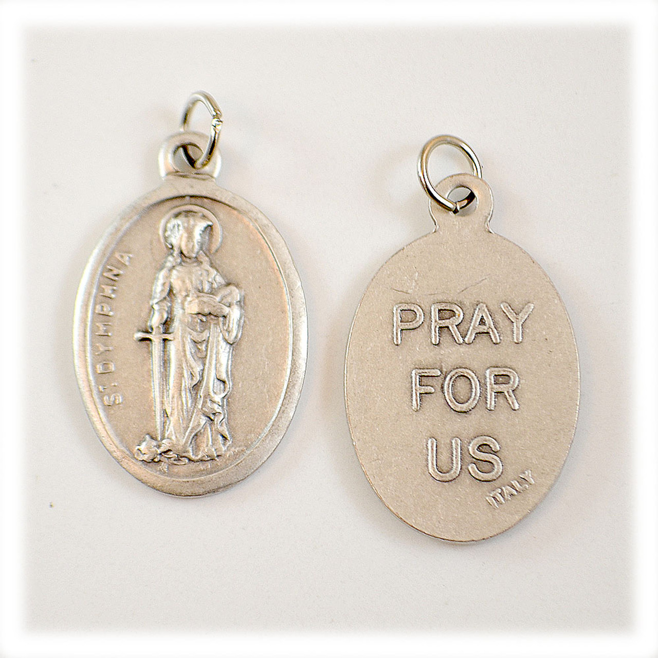 St. Dymphna Devotional Medal