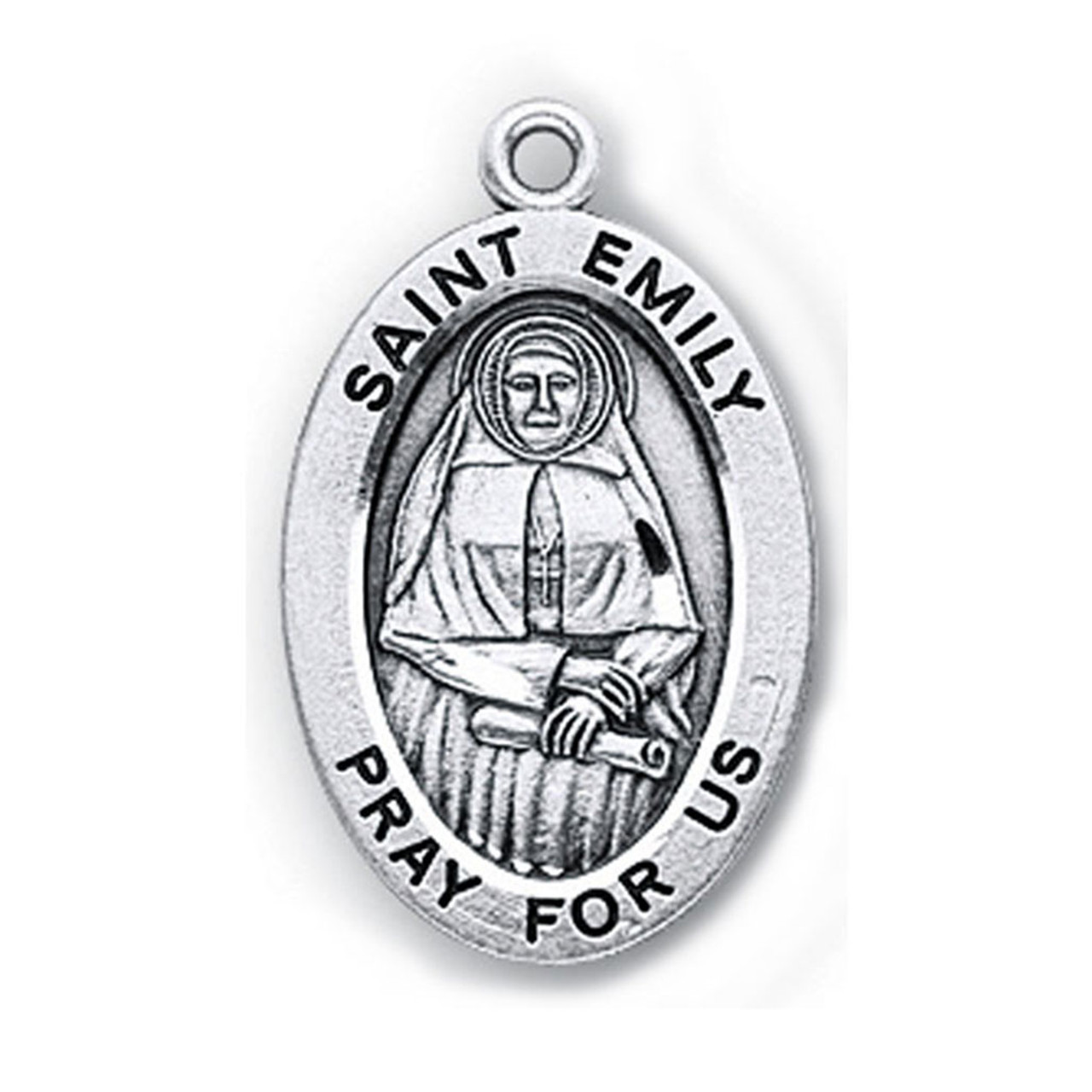 St. Emily Medal Necklace