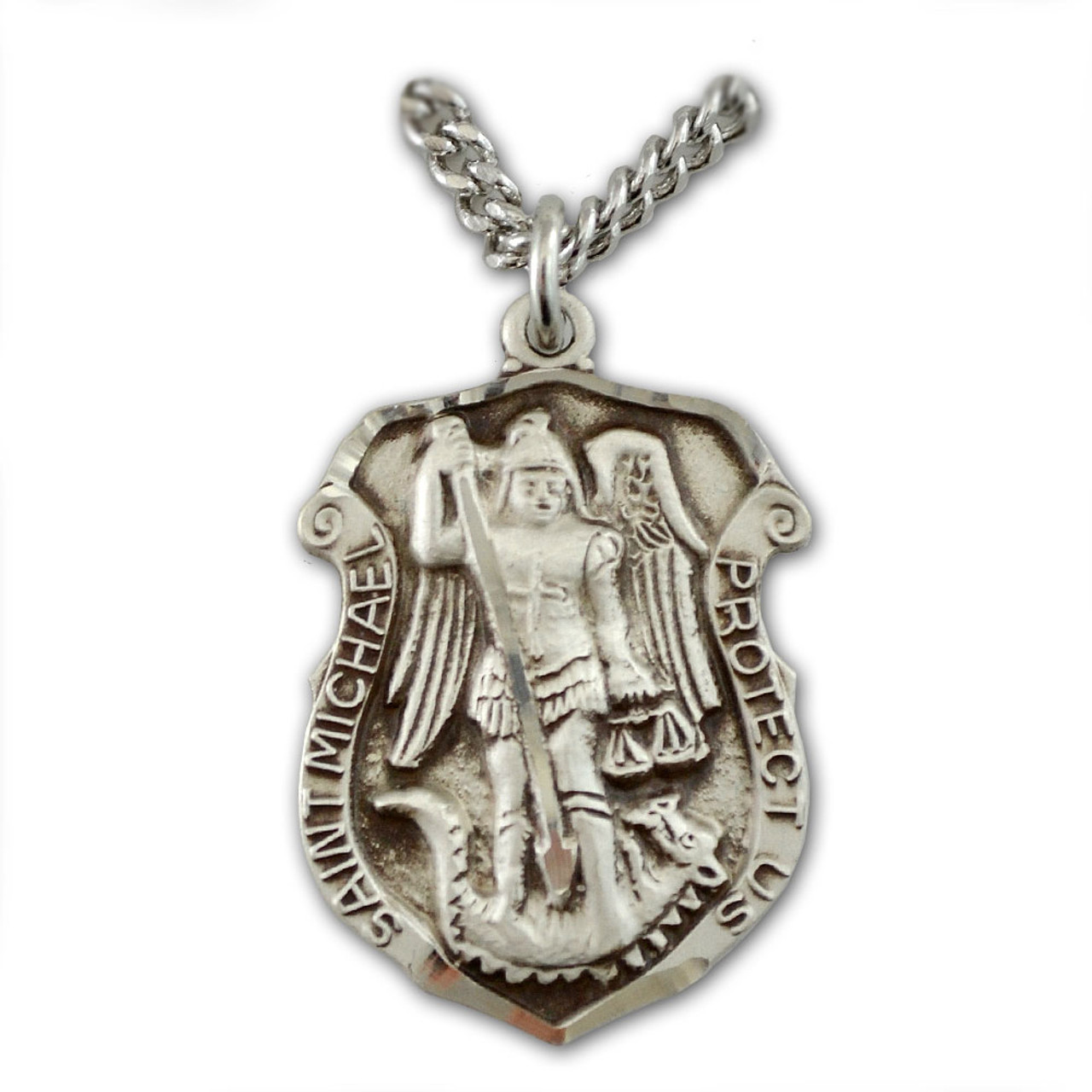 st michael police pendant