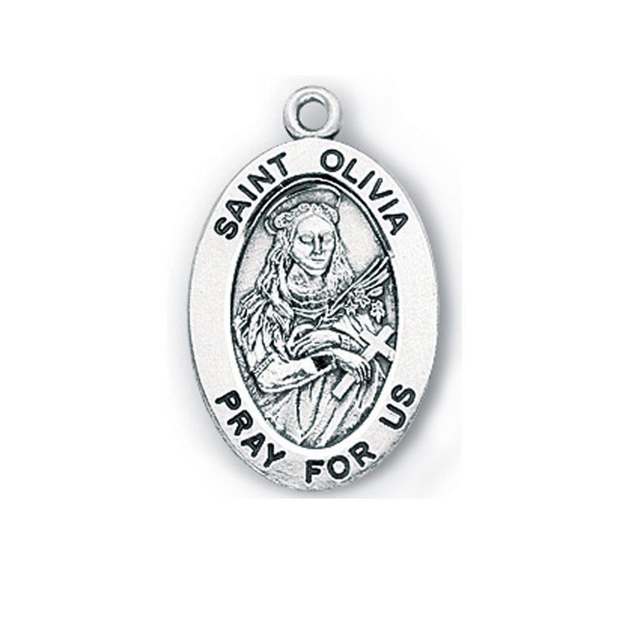 St. Olivia Medal Necklace