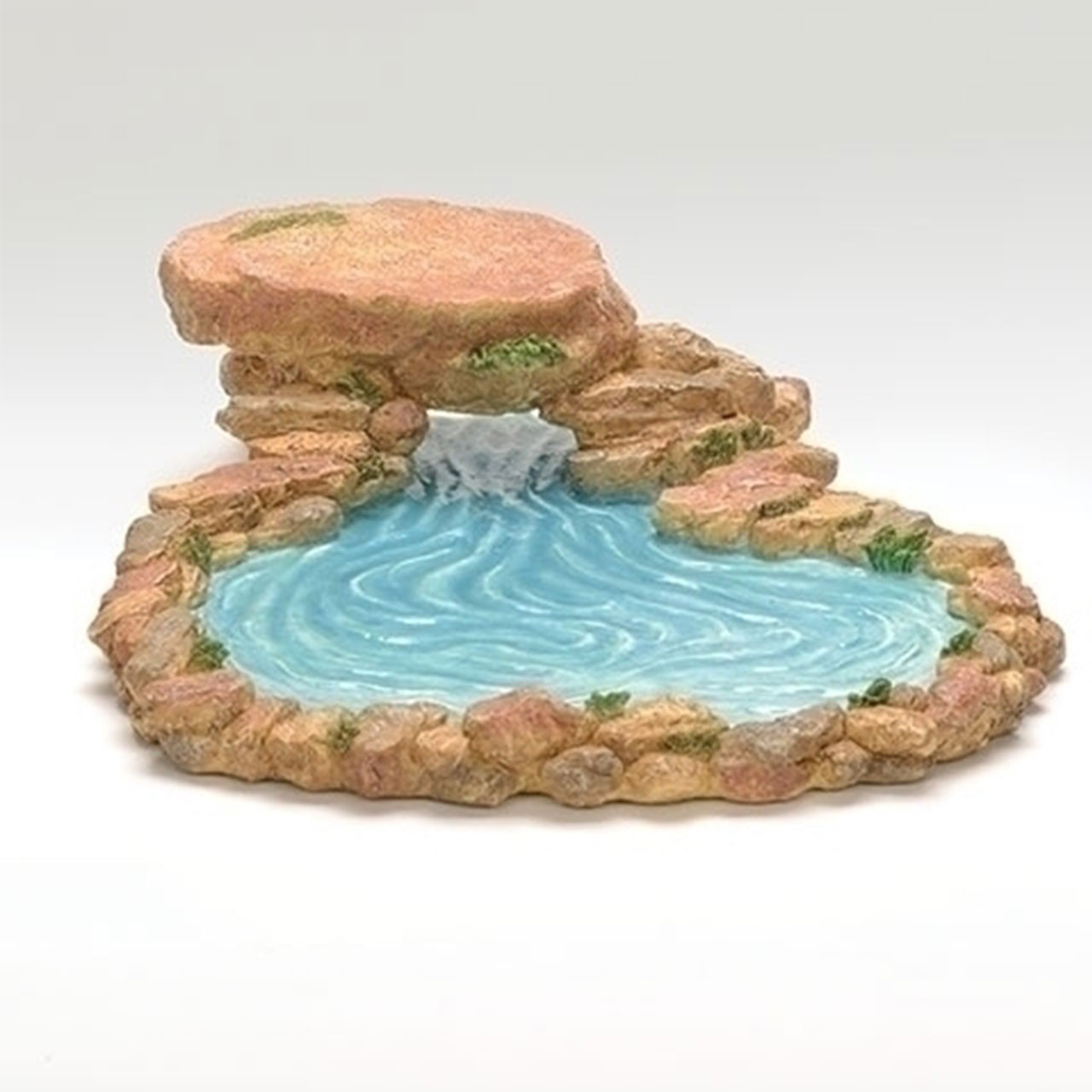 Fontanini Fishing Pond for 5" Scale Village or Nativity Set