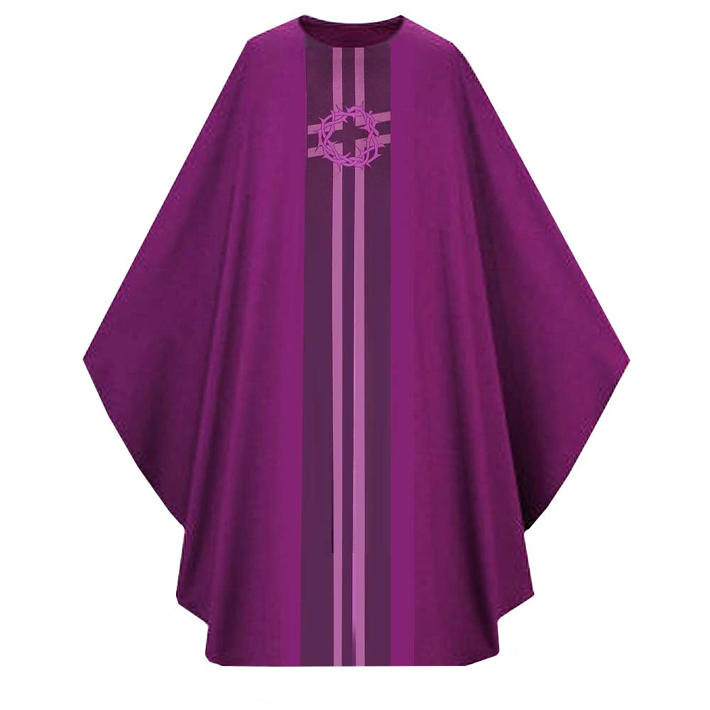 5117 Purple Lenten Chasuble