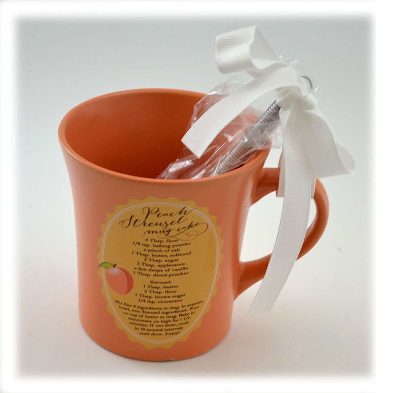 "Peach of a Sister" Mug & Whisk