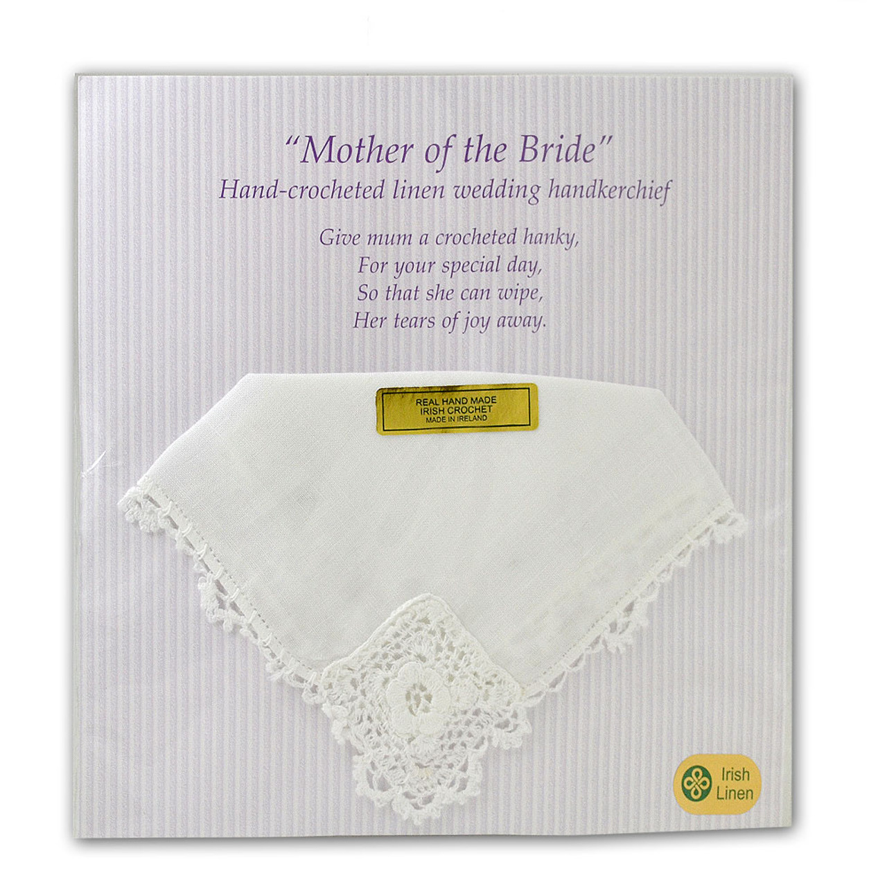 Irish "Mother of the Bride" Handkerchief