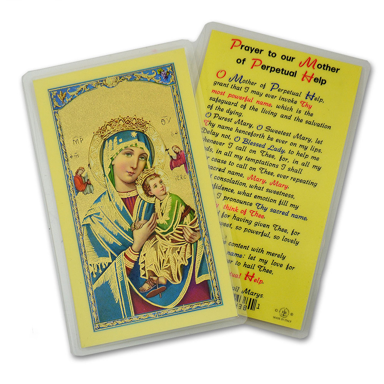 Holy Card Mother of Perpetual Help