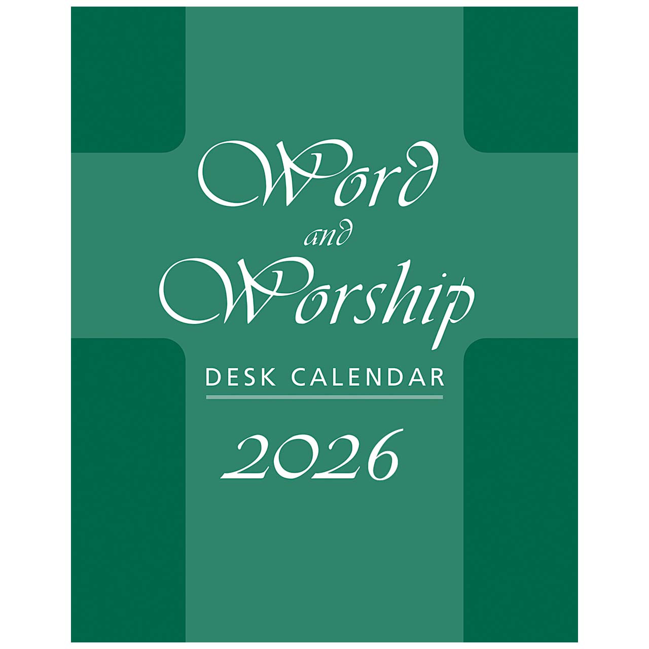 Word & Worship Desk Calendar Current Year
