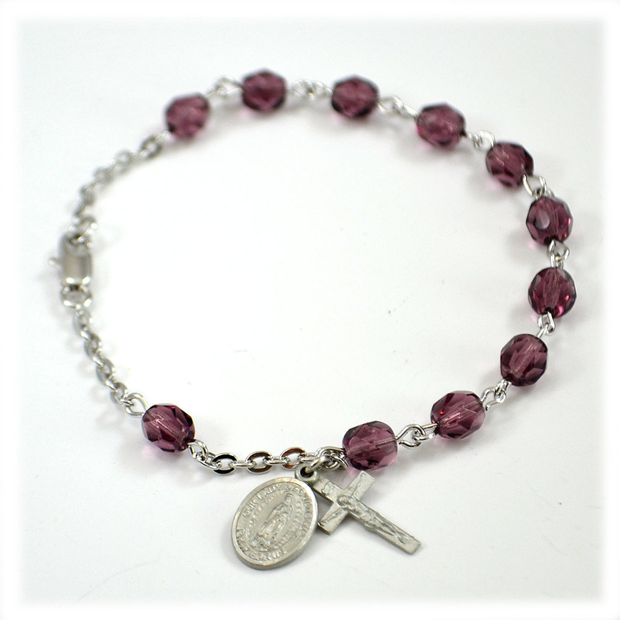 Our Lady of Guadalupe Rosary Bracelet