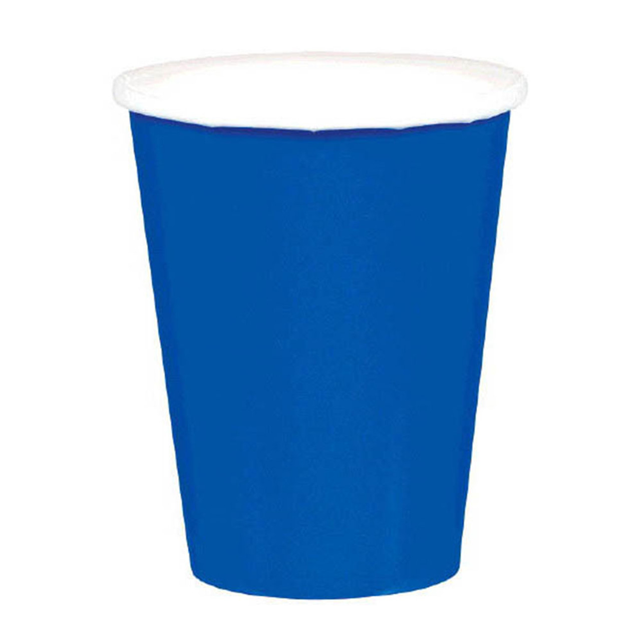 Royal Blue Paper Cups 9 OZ